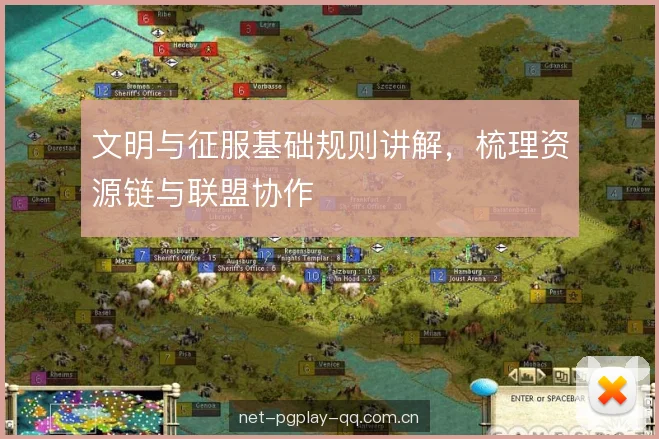 文明与征服基础规则讲解，梳理资源链与联盟协作